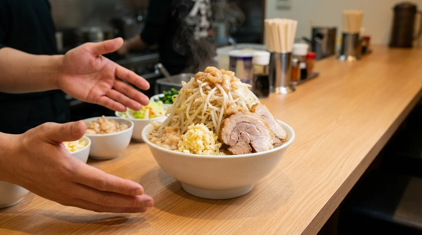 二郎系ラーメンのコールとは？仕組みと4つの項目を解説