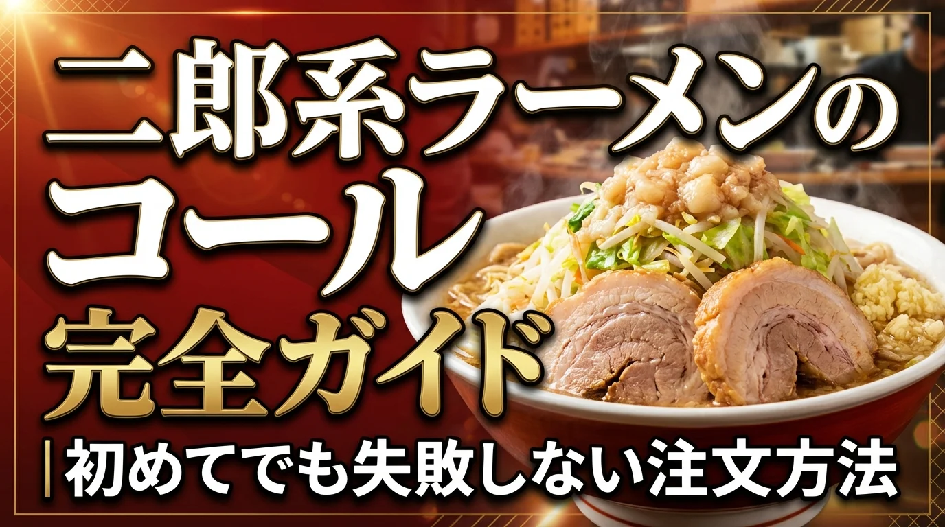 二郎 系 ラーメン コール