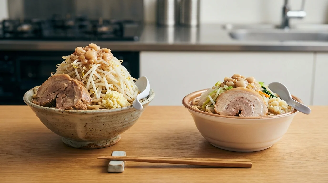 本家二郎との違いは？セブン二郎系ラーメンの特徴を徹底比較