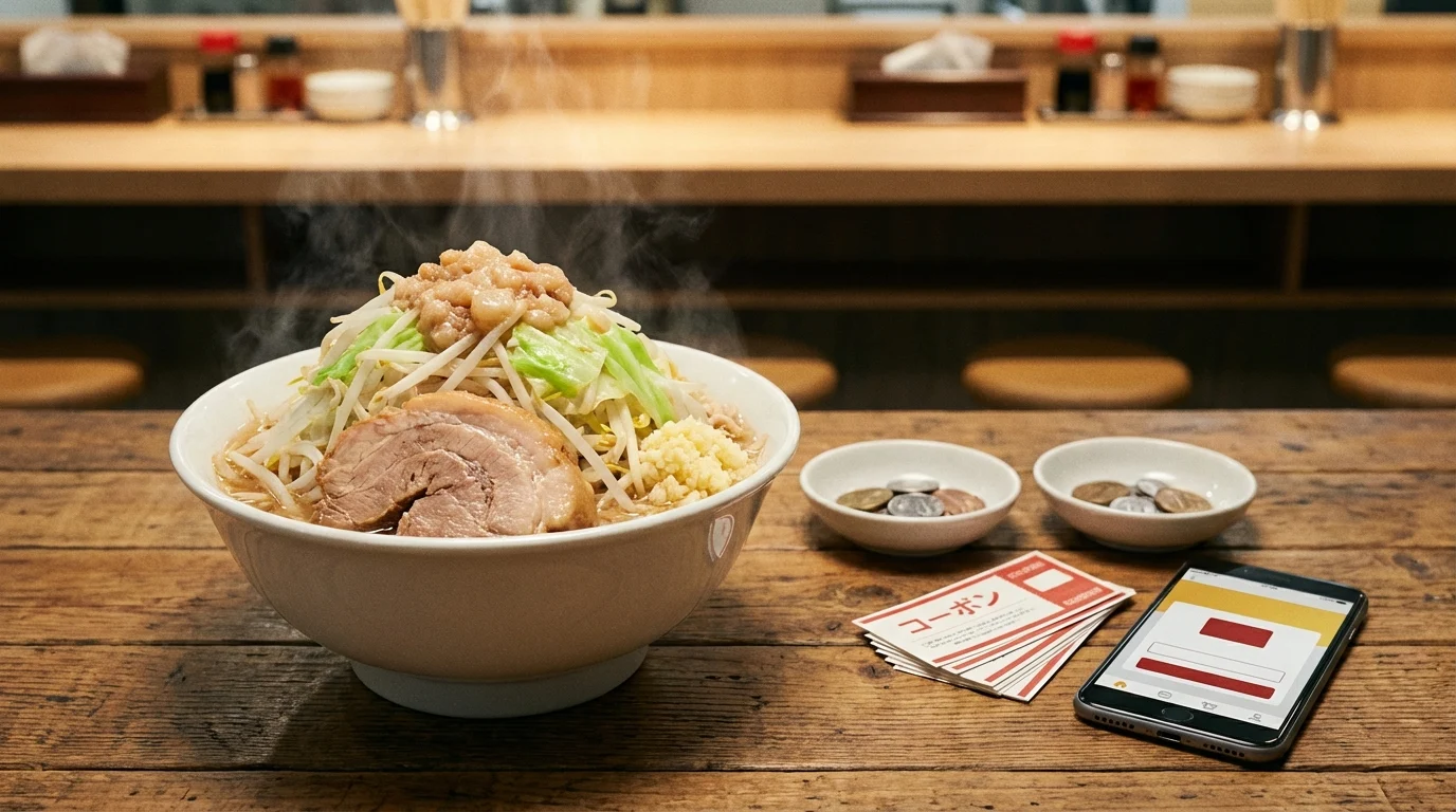 二郎系ラーメンをお得に食べる3つのコツ