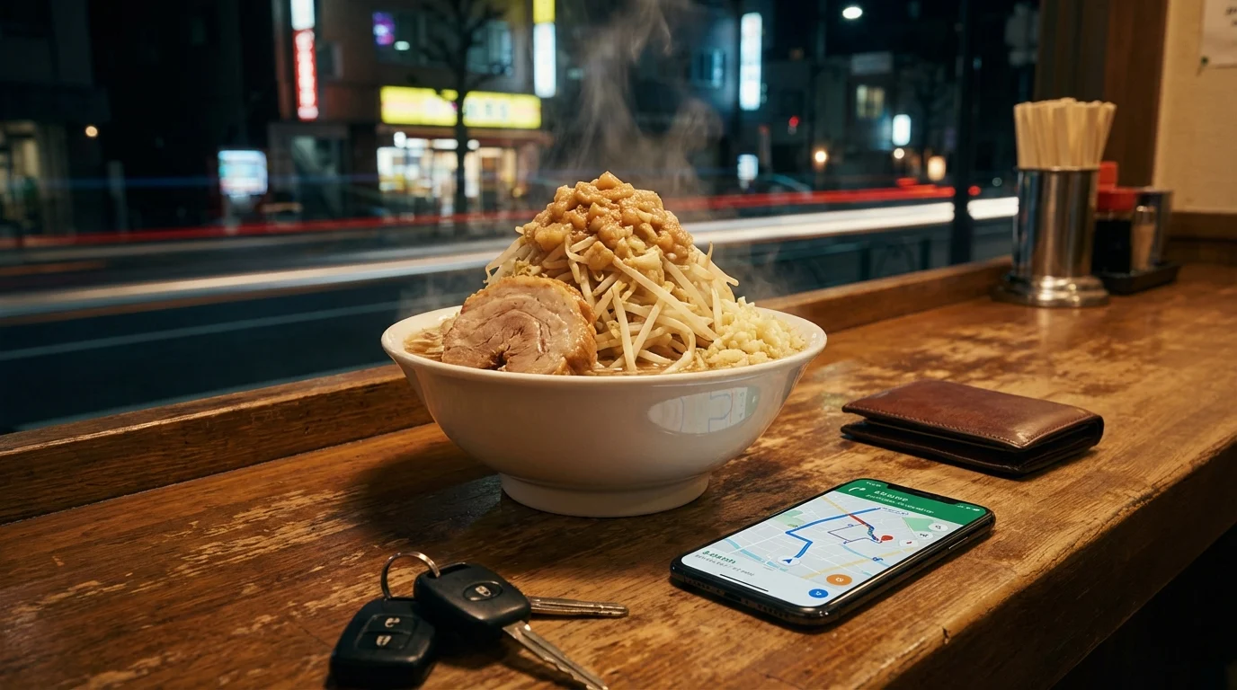 まとめ|深夜の二郎系ラーメンは行く店を決めて今すぐ出発しよう