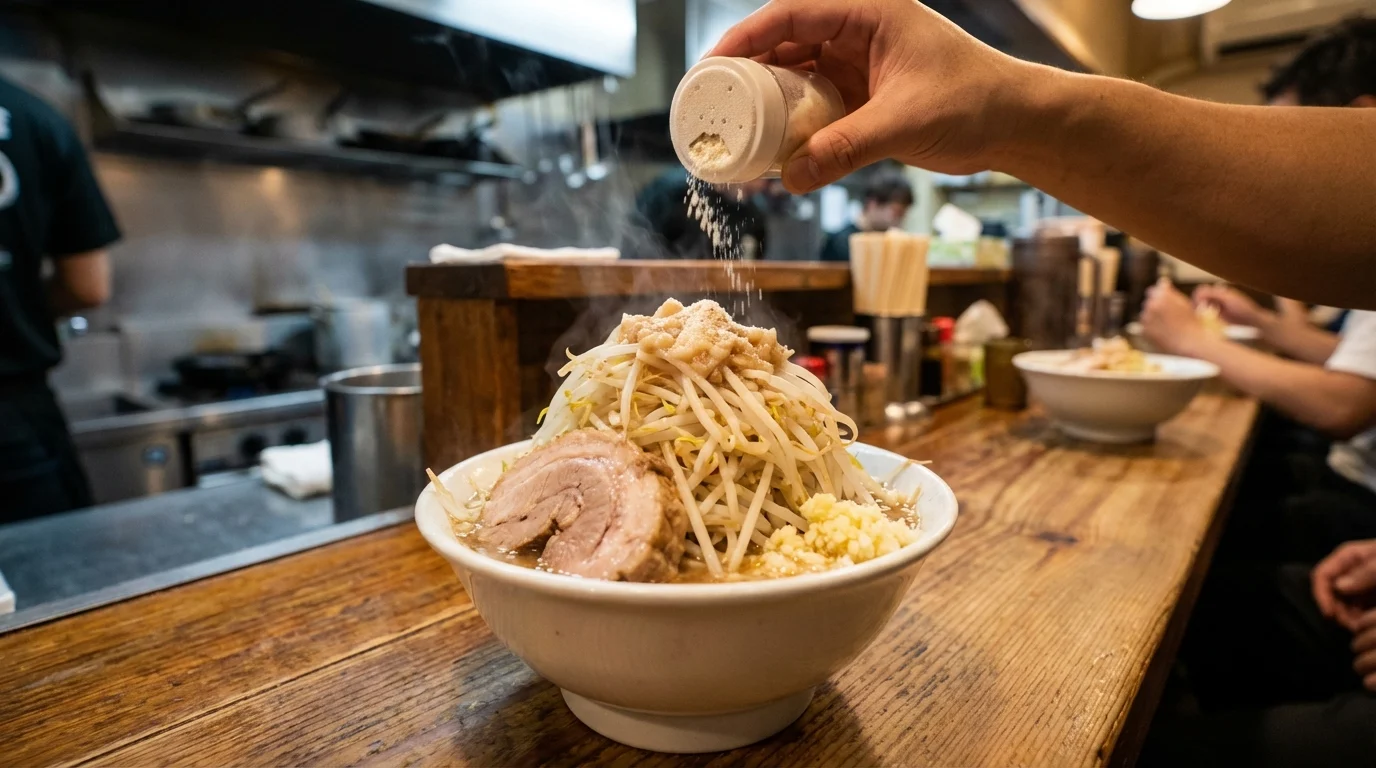 なぜ二郎系ラーメンに味の素を入れるのか？3つの理由