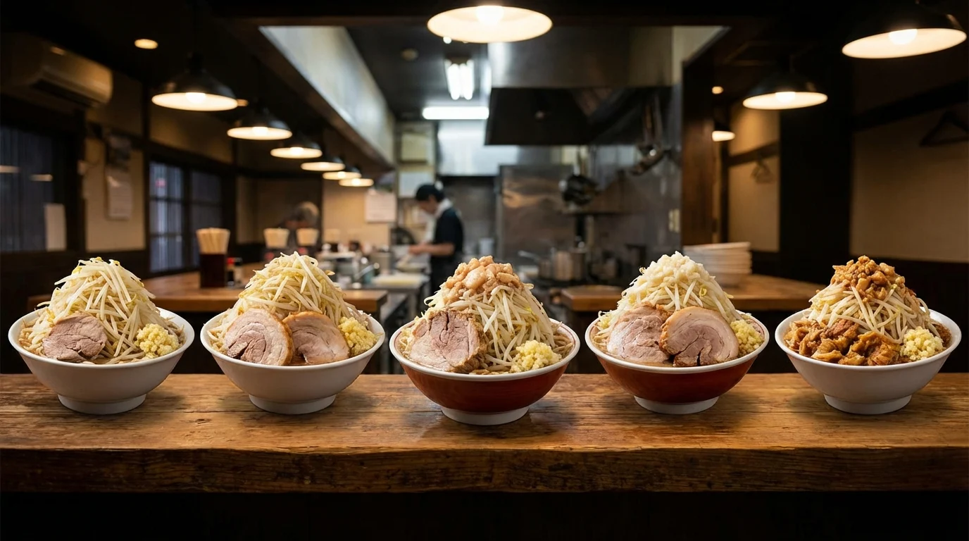 写真映えする二郎系ラーメンの人気店5選