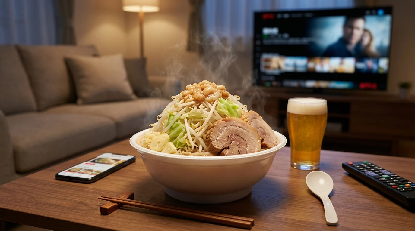 まとめ：今夜は自宅で二郎系ラーメンを出前しよう
