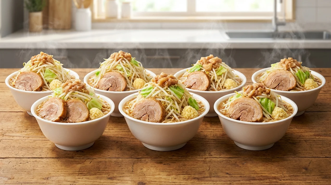 二郎系カップラーメン全7商品を実食比較レビュー