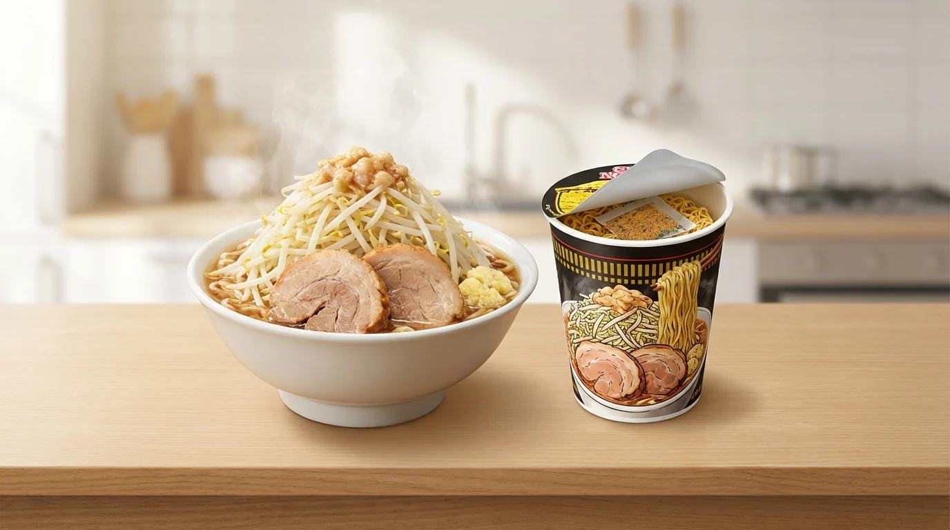 そもそも二郎系カップラーメンとは?本物との違いを解説