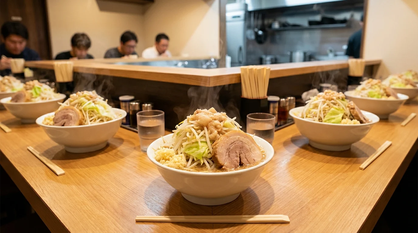テーブル席のある二郎系に行く前に知っておきたいこと