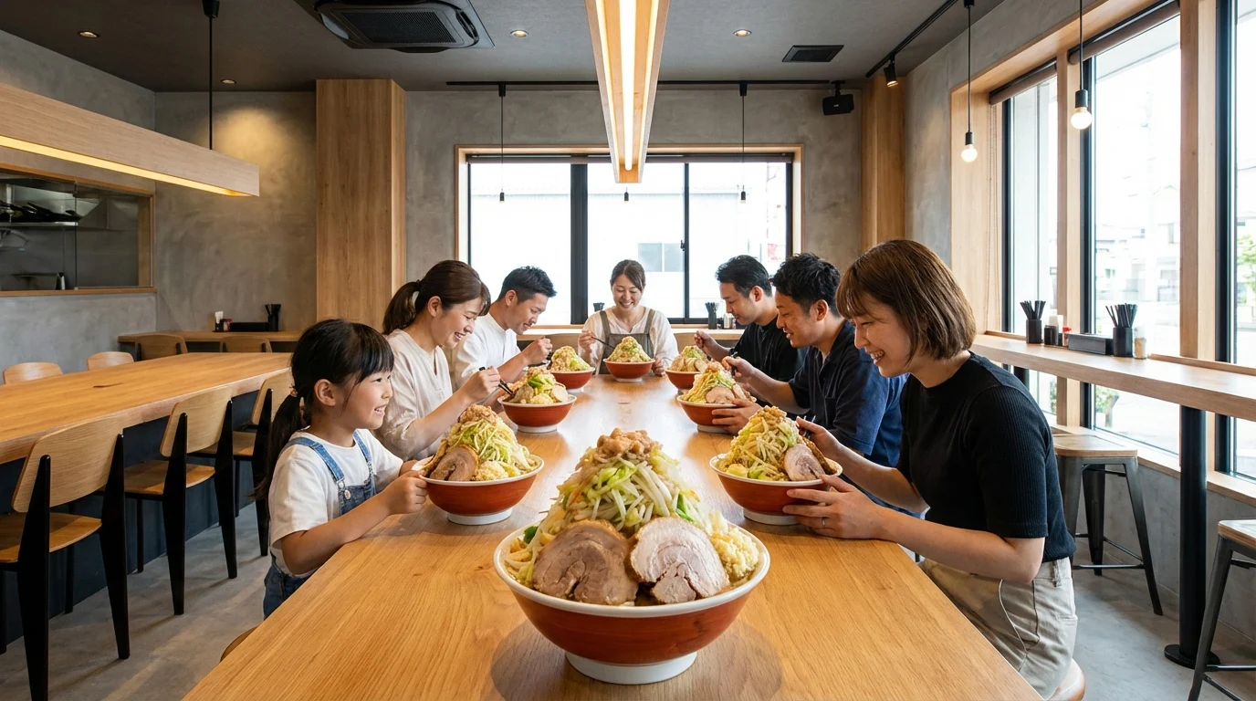 まとめ｜テーブル席のある二郎系で気軽にガッツリ飯を楽しもう