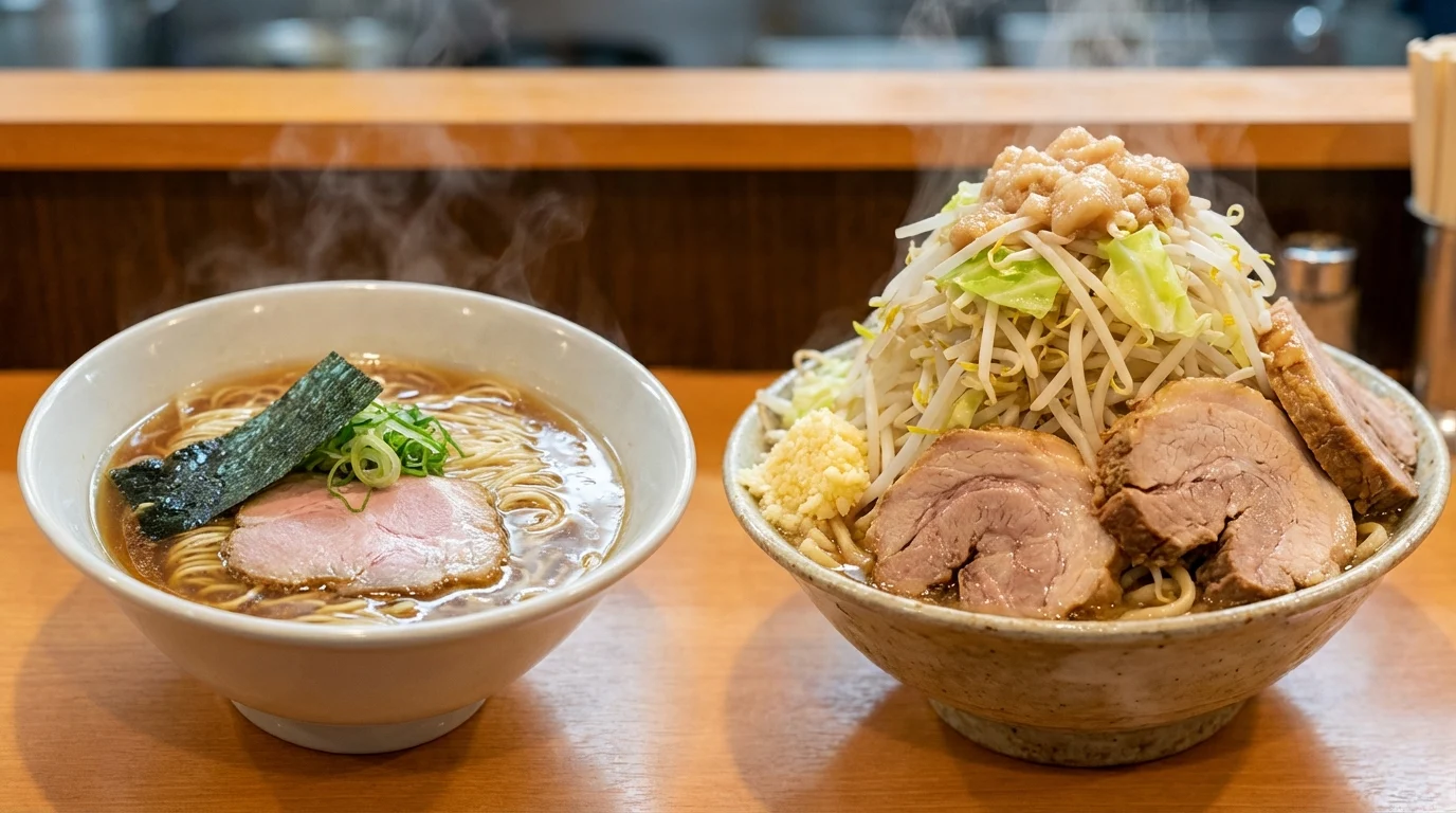そもそも二郎系ラーメンとは？普通のラーメンとの違い