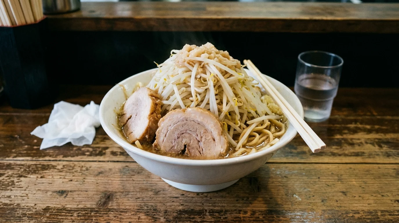 二郎系ラーメン「大」を残したらどうなる？マナーと対処法