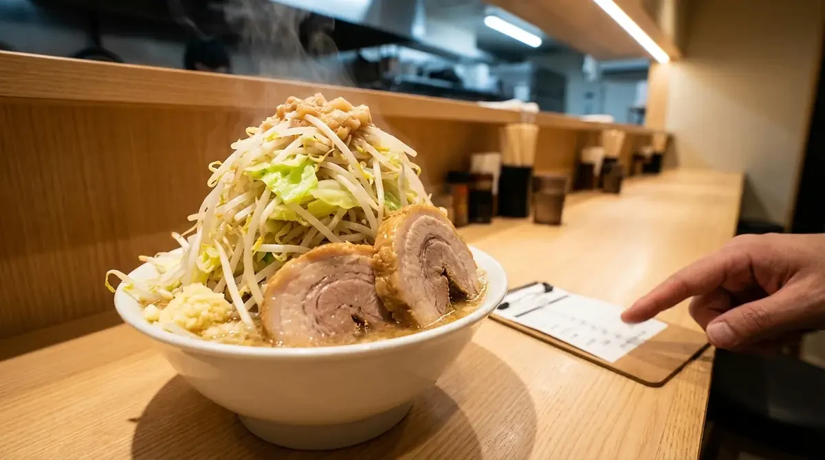 【初心者向け】二郎系ラーメンの注文方法とコールの仕方