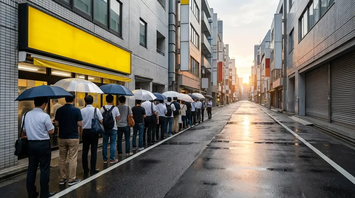 新宿の二郎系で行列を避けるコツ|空いている時間帯を狙え