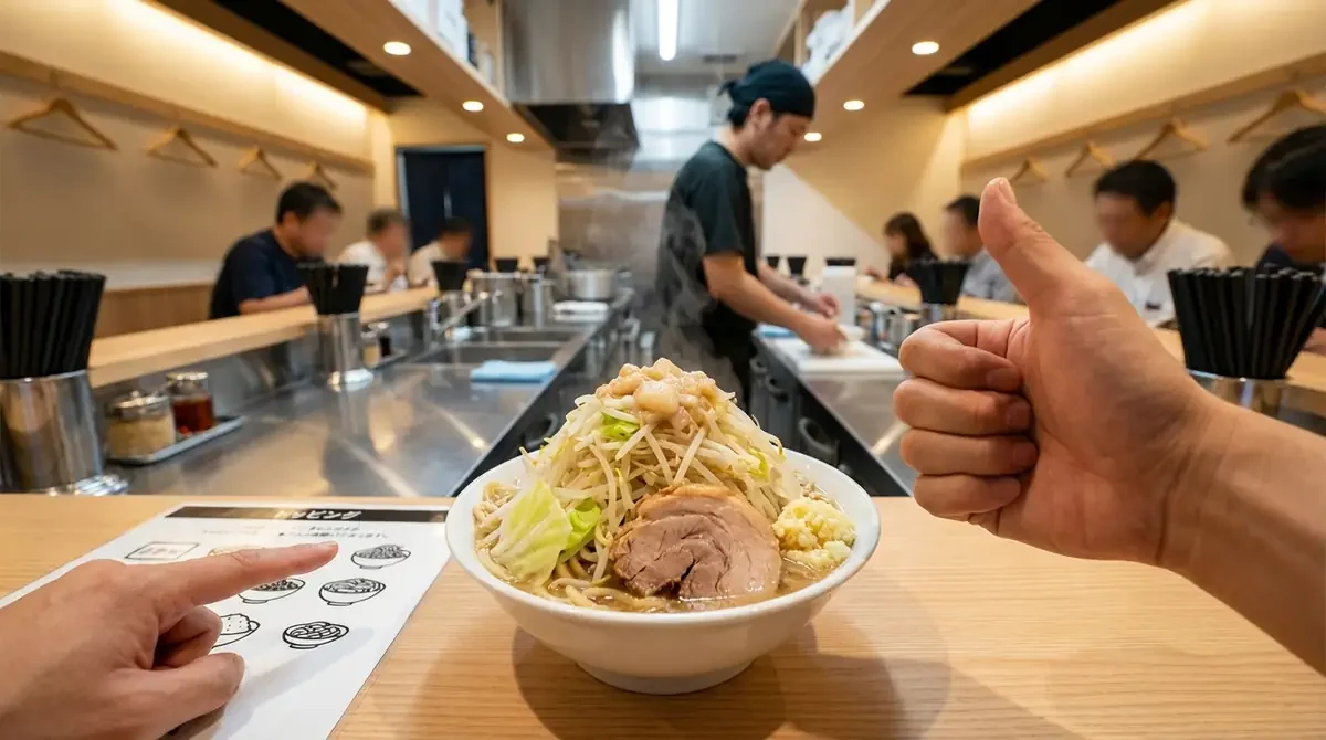 二郎系ラーメンの頼み方｜初心者でも失敗しない注文マニュアル