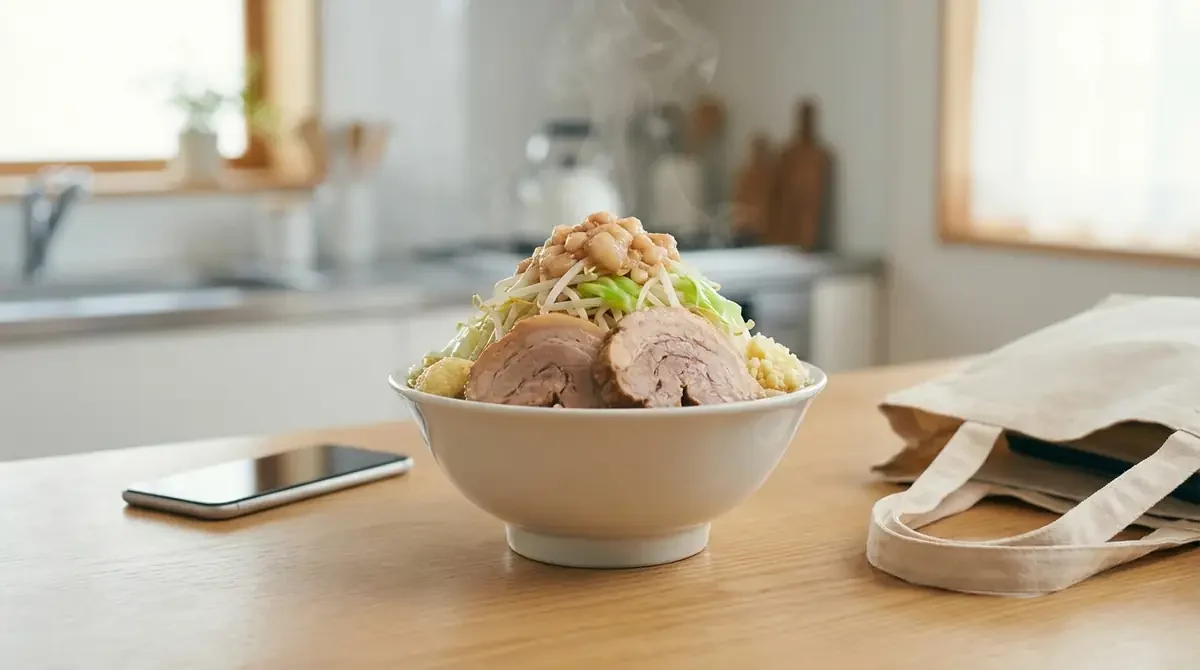 【実食レビュー】ローソン二郎系の味・ボリュームを正直評価