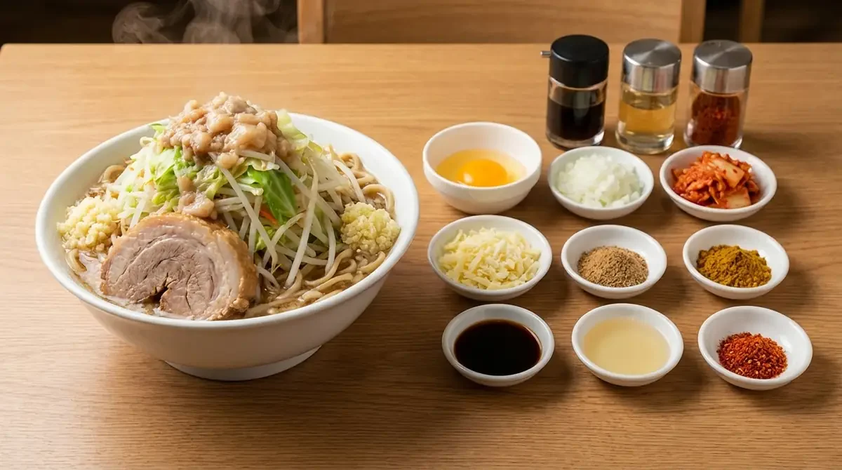 二郎系の味変とは?30秒で分かる基礎知識
