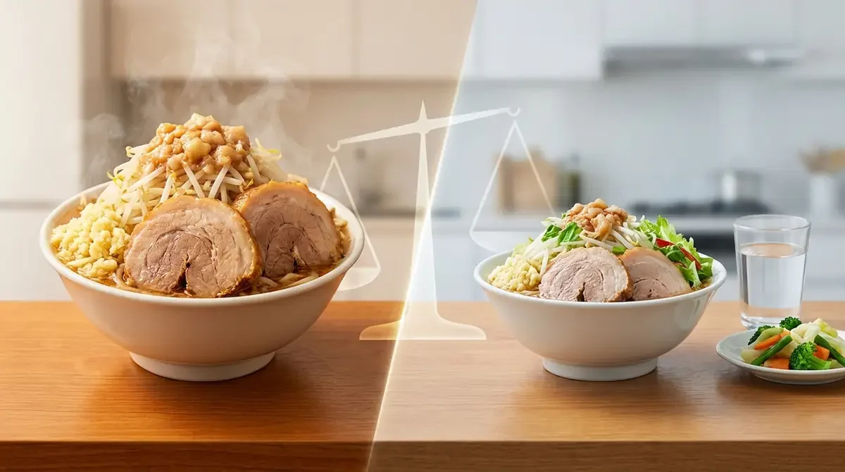 【結論】二郎系が体に悪いのは本当｜ただし頻度と食べ方で調整可能