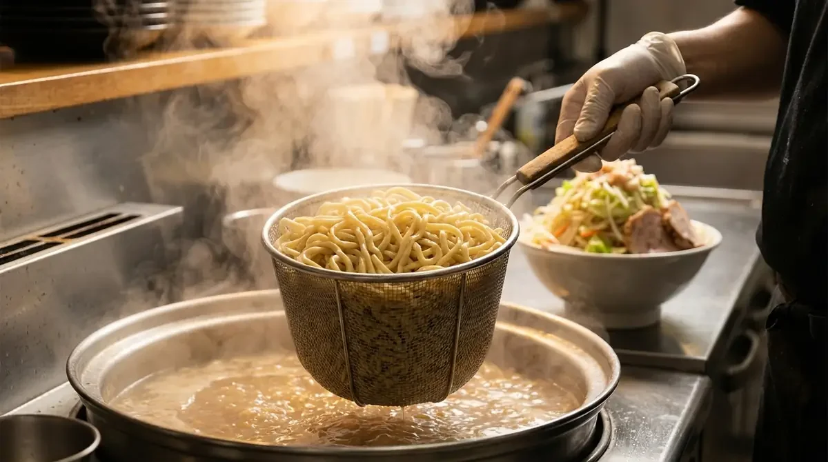 なぜ二郎系で麺上げが必要？3つの理由を解説