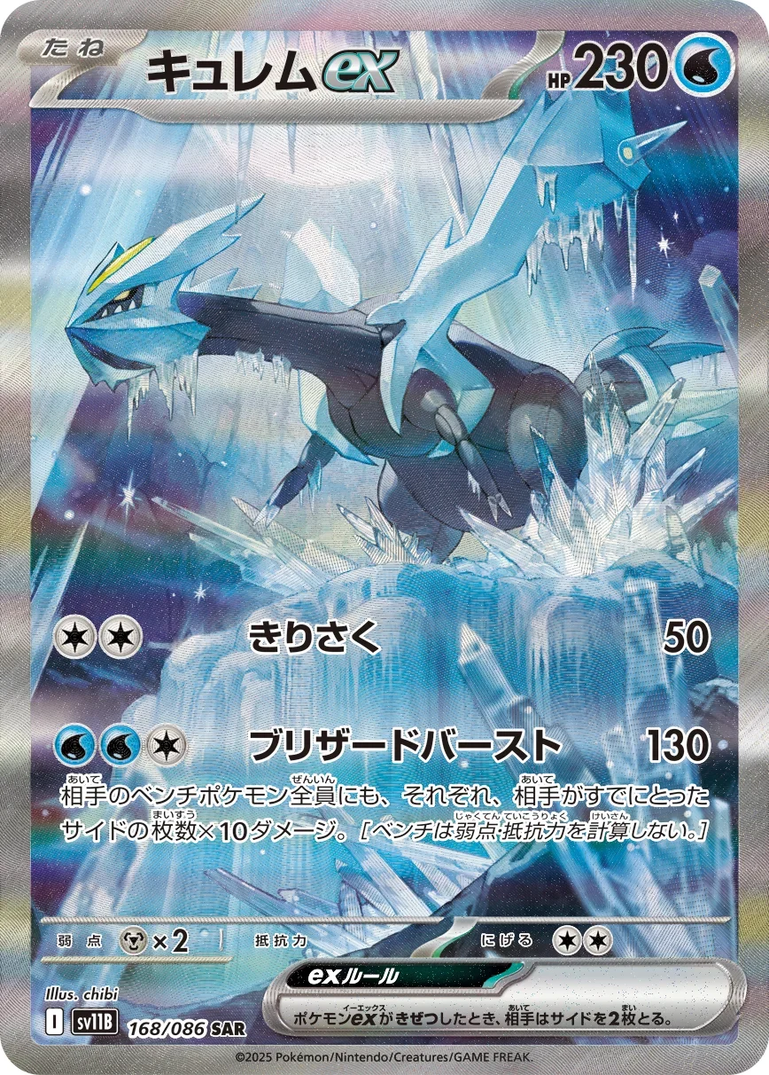 キュレムex SARのカード画像