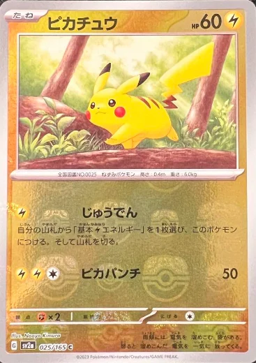 ピカチュウマスボミラー-