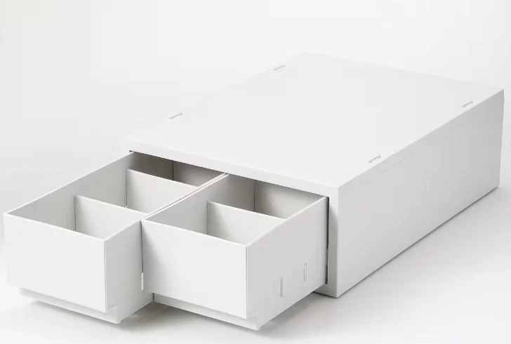 無印良品のポリプロピレンケース・引出式・浅型